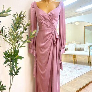 Chelsee Dress | Dark Mauve